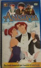 Videocassette VHS Film Animazione Anastasia 2000