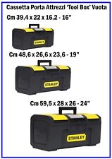 Cassetta Porta Attrezzi Vuota Portautensili Valigetta Utensili Minuteria Stanley