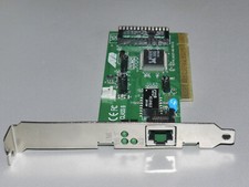 Scheda di rete PCI - Realtek RTL8139 - 10/100 mbit RJ45 - Ethernet LAN Card NIC