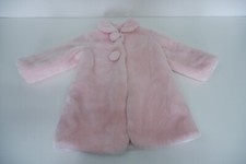 baby graziella pink coat  faux