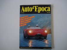 AUTO D'EPOCA 10/1989 FERRARI 250 GT/MGA MG A 1500 COUPE'/MOTO SCOTT SQUIRREL