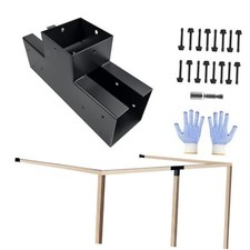 Kit staffa pergola 6" x 6",3 vie staffa a forma di T pergola Woodworks kit pergola per 