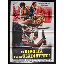manifesto LA RIVOLTA DELLE GLADIATRICI The Arena pam grier joe d'amato A231