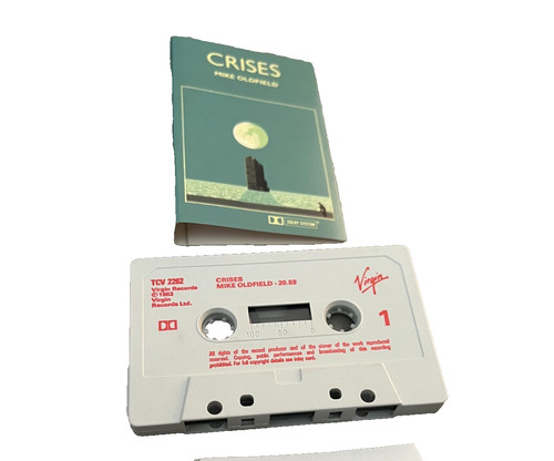 Crises mike oldfield - oldfield, cassette