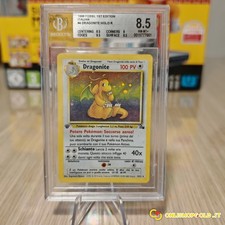Dragonite Holo Fossil Prima Edizione 4/62 BGS 8.5 Swirl - Carte Pokémon