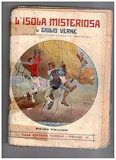 L'isola Misteriosa. Vol. 1. Con quadri fuori testo in tricromia. [Flex