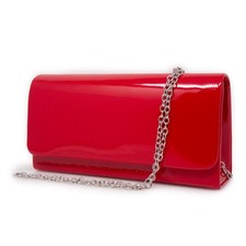 Pochette rossa donna lucida