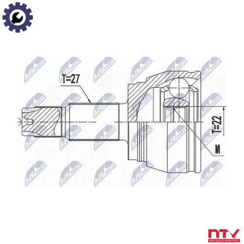 Kit giunto albero motore - giunto,