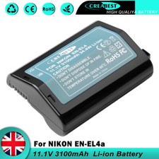 Batteria 11,1 V EN-EL4e EN-EL4a per Nikon D2H D2HS D2X D2XS D300 D3S D3X F6 EN-EL4