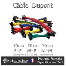 Câble Dupont FF/MF/MM
