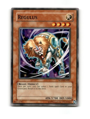 Regulus sovr en007 - regulus, overdrive