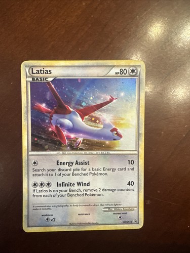 Latias 2010 holo - black, star