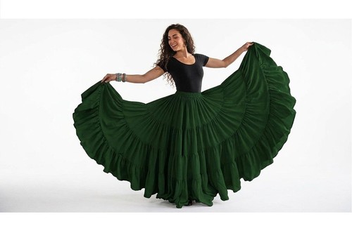 Gonna donna chiffon iarde - gonna,
