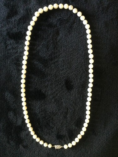 Collana vintage con - , perle
