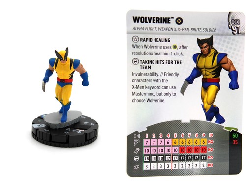 Heroclix 011 wolverine - -,