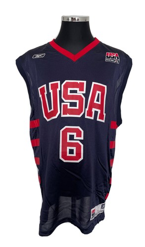 Reebok maglia basket - usa, #6