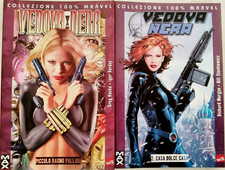 VEDOVA NERA di Greg Rucka ecc. vol. 1 e 2 cpl (COLLEZIONE 100% MARVEL MAX)