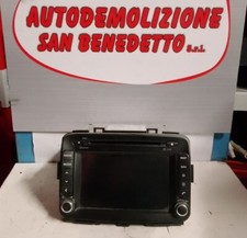 RADIO AUTORADIO CD STEREO NAVIGATORE KIA CARENS ANNO 2015
