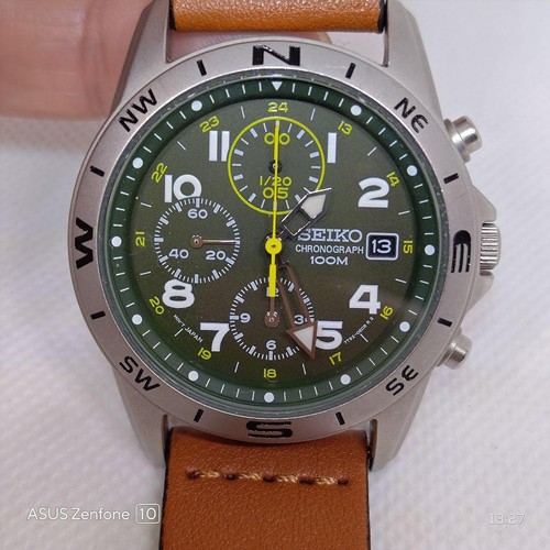 Orologio uomo cronografo seiko - uomo,