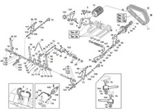 Cinghia trapezoidale trattorino tosaerba ORIGINALE GIANNI FERRARI 00.17.01.0020