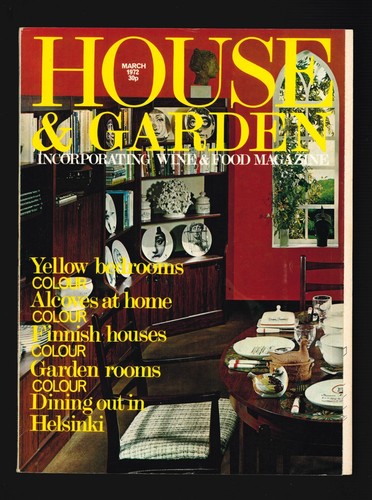House and gardens - , magazine