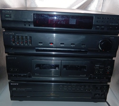 Sony compact disc deck - sony,