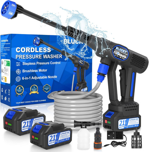 Cordless pressure washer - washer,, 6