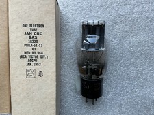2a3 RCA Triode NOS 