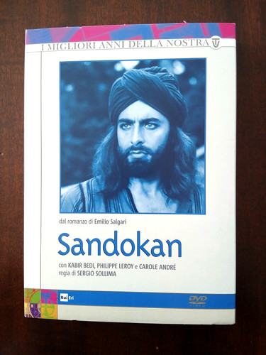 Cofanetto dvd sandokan - cofanetto,