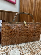 Borsa Vintage In Vera Pelle Di