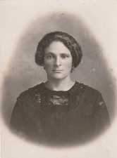 B4 - Foto Photo Fotografia Anni 10 - Donna 1 ° Piano