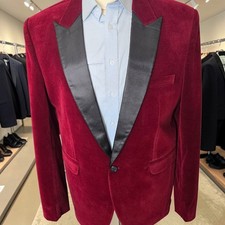 Vintage Velvet Peak Lapel