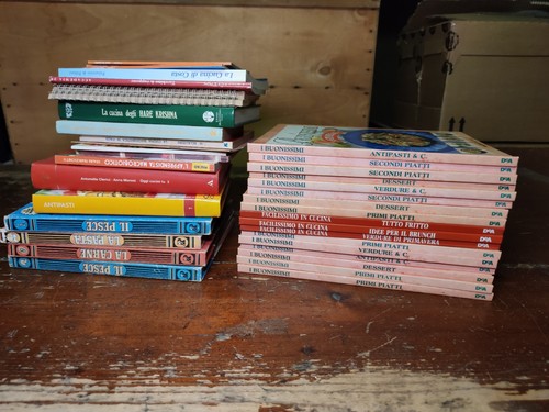 Lotto libri cucina - lotto,