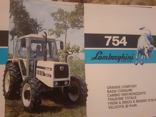 Brochure trattore lamborghini - trattore,