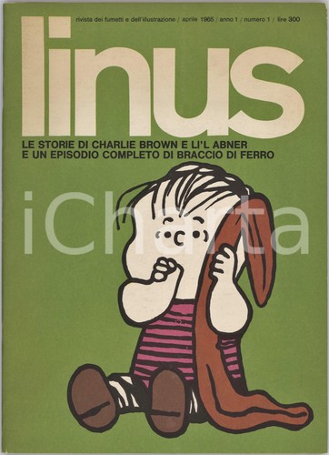 1965 linus peanuts schulz - linus,
