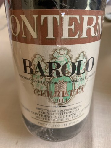 Giacomo conterno cerretta 2014 - giacomo,