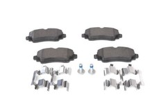 BOSCH 0986424469 Kit pastiglie freno per MERCEDES-BENZ CLASSE A (W168), VANEO (4