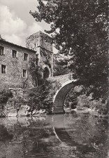 GENGA -DINTORNI DI ARCEVIA - PONTE ROMANICO 1970