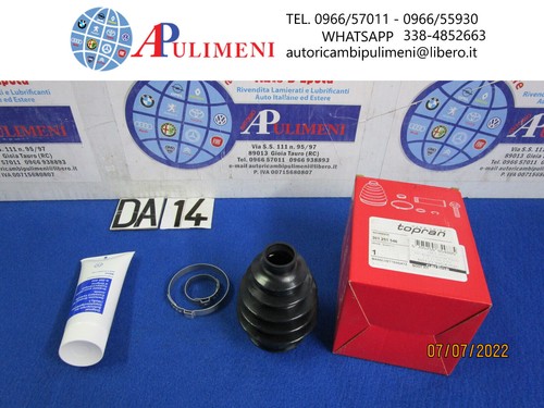 Kit cuffia giunto - cuffia, omocinetico