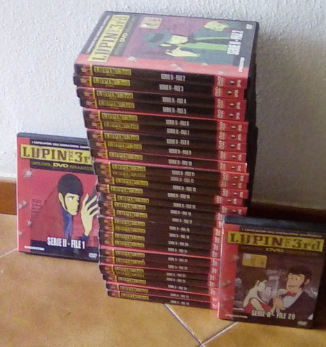 Deagostini dvd lupin - lupin, 3rd