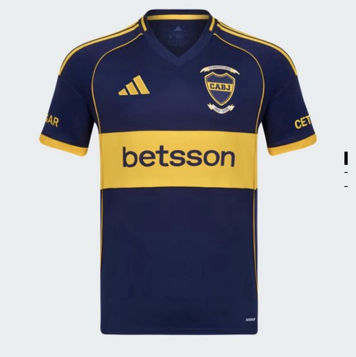 Camiseta titular boca juniors - camiseta,