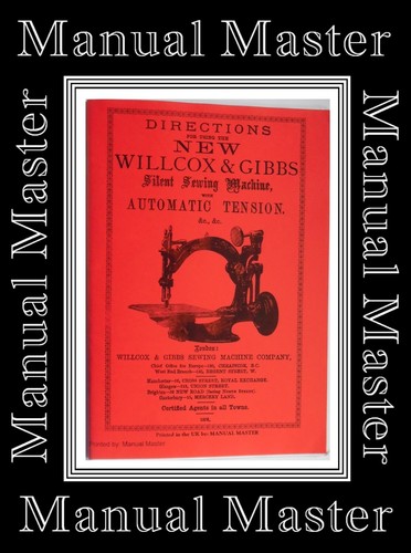Willcox gibbs post 1876 - willcox, &