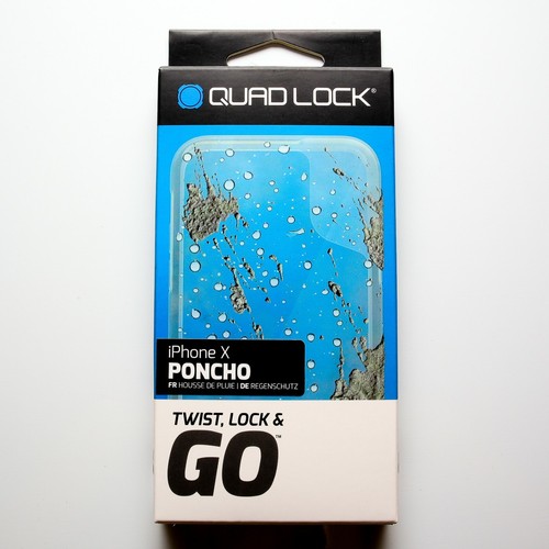 Quad lock iphone poncho - lock, x