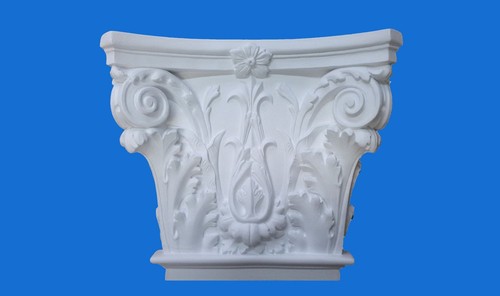 Capitello mensola gesso - in,