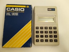 Vintage Casio HL-809 Pocket