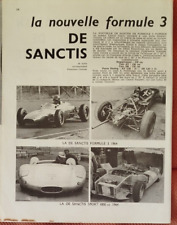 LA NUOVA FORMULA 3 F3 1964 + DE SANCTIS SPORT 1000