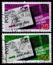 REPUBBLICA 1968 - Codice di avviamento postale (USATI)
