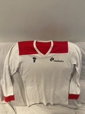 Rarissima maglia da calcio Bari sponsor Pouchain Tg L 1980 da collezione