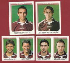 4 FIGURINE STICKERS CALCIATORI