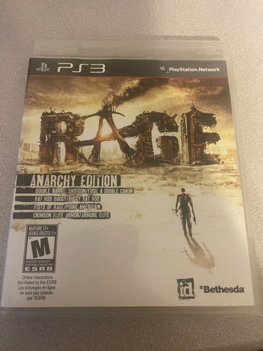 Ps3 playstation rage anarchy - playstation,